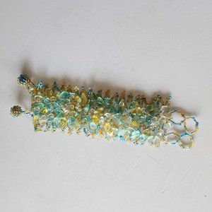 Handmade Glass Beaded Bracelet